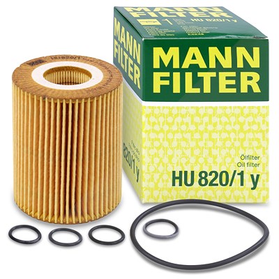 Mann-filter Ölfilter [Hersteller-Nr. HU820/1y] für Chevrolet, Opel von MANN-FILTER