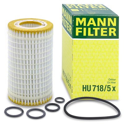 Mann-filter Ölfilter [Hersteller-Nr. HU718/5x] für Chrysler, Mercedes-Benz von MANN-FILTER