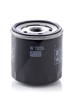 Mann-filter Ölfilter [Hersteller-Nr. W7035] für Chrysler, Dodge, Jeep, Plymouth, VW von MANN-FILTER