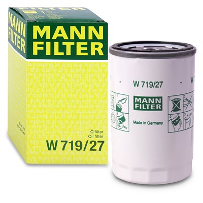 Mann-filter Ölfilter [Hersteller-Nr. W719/27] für Chrysler, Ford, Ford Usa, Jeep, Mazda von MANN-FILTER