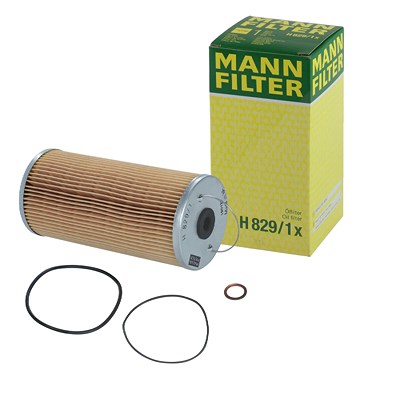 Mann-filter Ölfilter [Hersteller-Nr. H829/1x] für Mercedes-Benz von MANN-FILTER