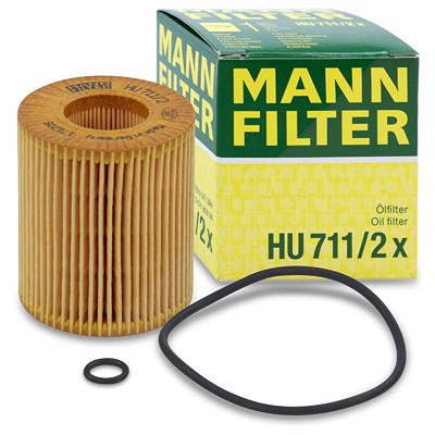 Mann-filter Ölfilter [Hersteller-Nr. HU711/2x] für Mazda von MANN-FILTER