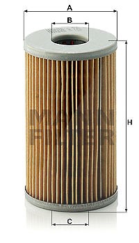 Mann-filter Ölfilter [Hersteller-Nr. H720x] für Mercedes-Benz von MANN-FILTER