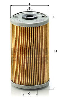 Mann-filter Ölfilter [Hersteller-Nr. H614n] für Mercedes-Benz von MANN-FILTER