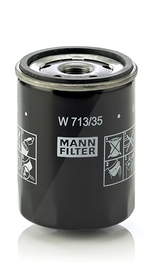 Mann-filter Ölfilter [Hersteller-Nr. W713/35] für Mitsubishi, Smart von MANN-FILTER