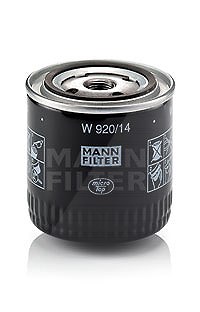Mann-filter Ölfilter [Hersteller-Nr. W920/14] für Nissan von MANN-FILTER
