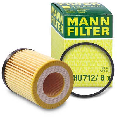 Mann-filter Ölfilter [Hersteller-Nr. HU712/8x] für Opel, Suzuki von MANN-FILTER