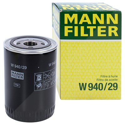 Mann-filter Ölfilter [Hersteller-Nr. W940/29] für Porsche von MANN-FILTER
