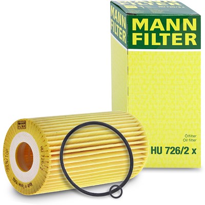Mann-filter Ölfilter [Hersteller-Nr. HU726/2x] für Audi, Ford, Seat, Skoda, VW von MANN-FILTER