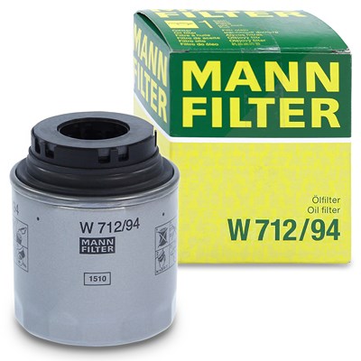 Mann-filter Ölfilter [Hersteller-Nr. W712/94] für Audi, Seat, Skoda, VW von MANN-FILTER