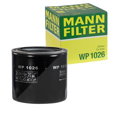 Mann-filter Ölfilter [Hersteller-Nr. WP1026] für Toyota von MANN-FILTER