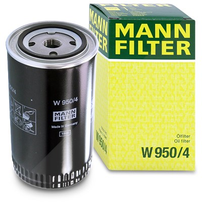 Mann-filter Ölfilter [Hersteller-Nr. W950/4] für Volvo, VW von MANN-FILTER