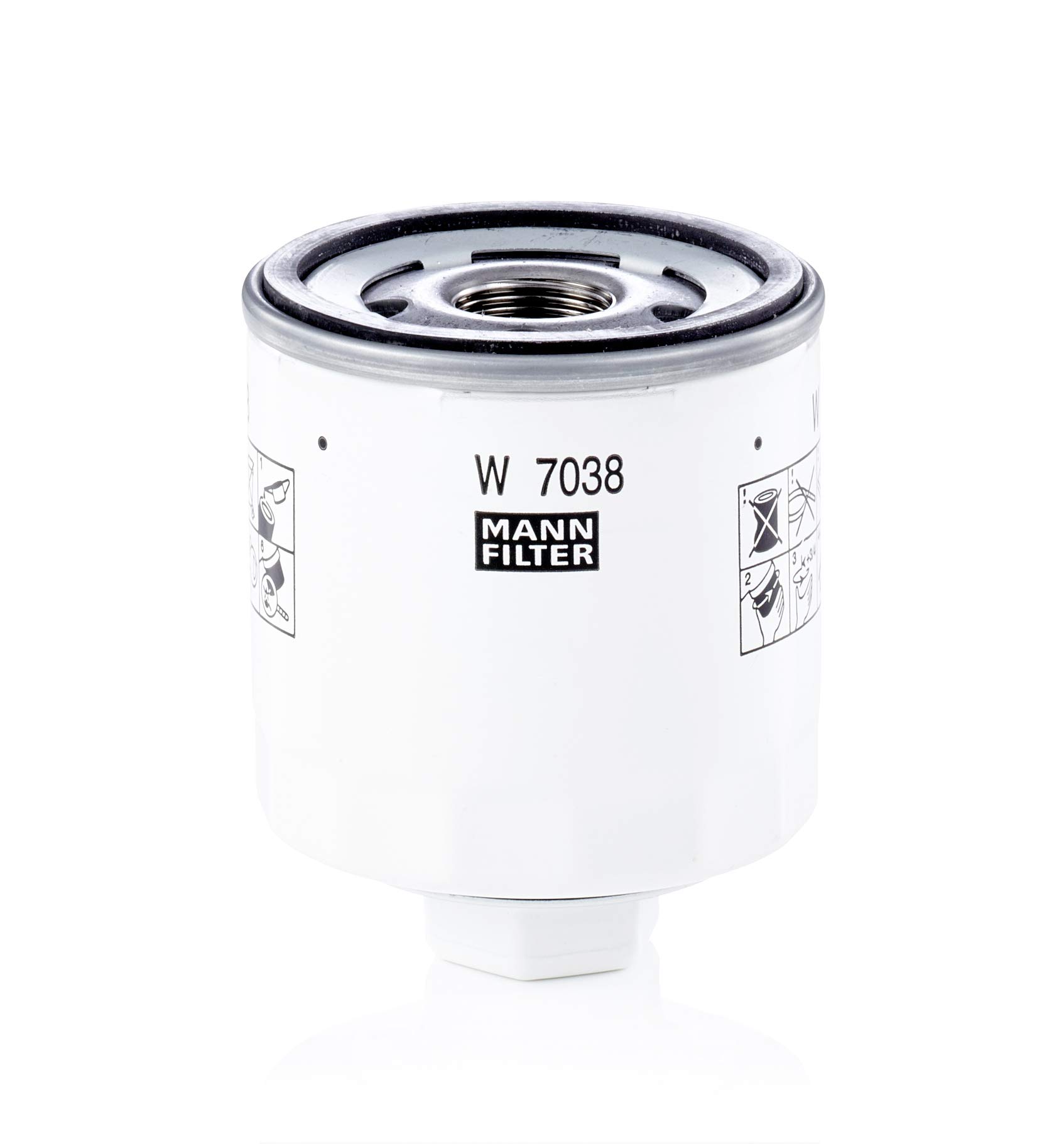 MANN-FILTER W 7038 Filtro de aceite – Para automóviles MANN-FILTER W 7038 Filtro de aceite – Para automóviles von MANN-FILTER