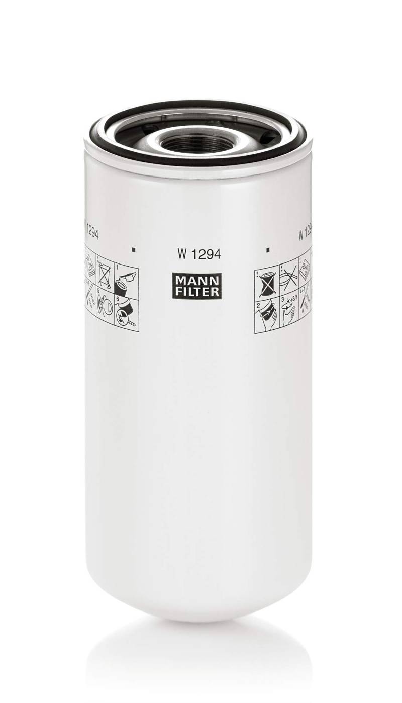 MANN-FILTER W 1294 Ölfilter – Für PKW und Nutzfahrzeuge von MANN-FILTER