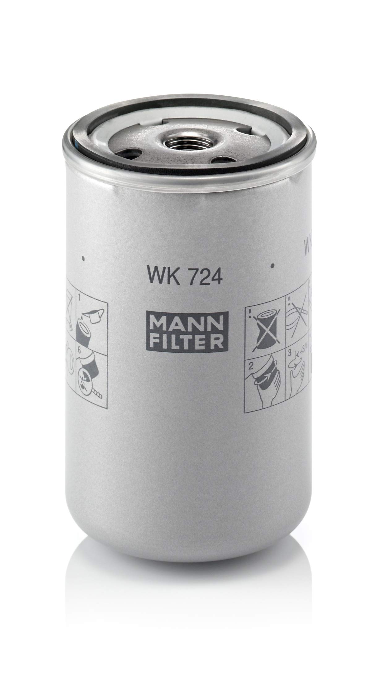 MANN-FILTER WK 724 Kraftstofffilter – Für Nutzfahrzeug MANN-FILTER WK 724 Kraftstofffilter – Für Nutzfahrzeug von MANN-FILTER