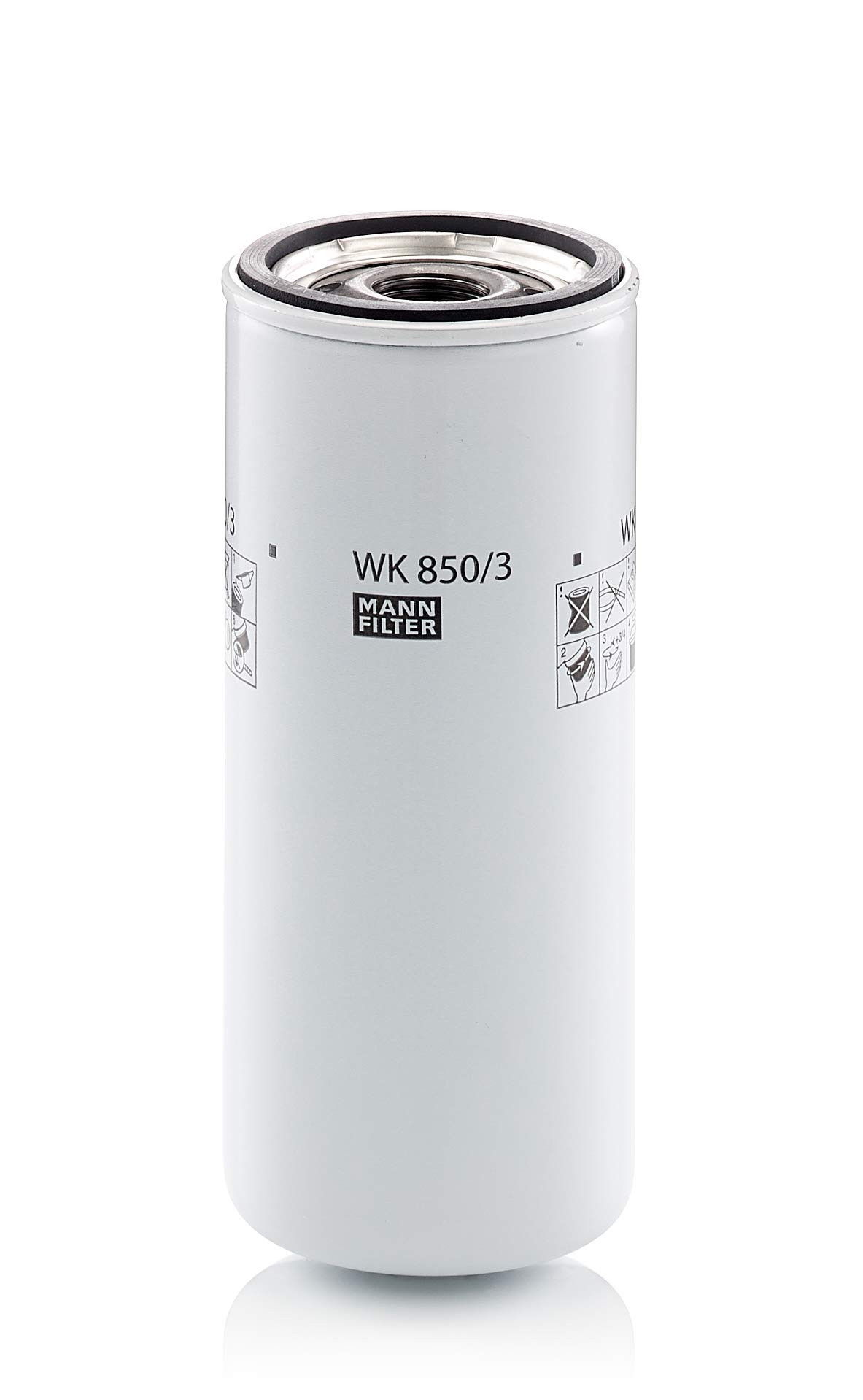 MANN-FILTER WK 850/3 Kraftstofffilter – Für Nutzfahrzeug MANN-FILTER WK 850/3 Kraftstofffilter – Für Nutzfahrzeug von MANN-FILTER