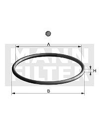 Mann-filter Dichtung, Ölfilter [Hersteller-Nr. Di10-05] von MANN-FILTER