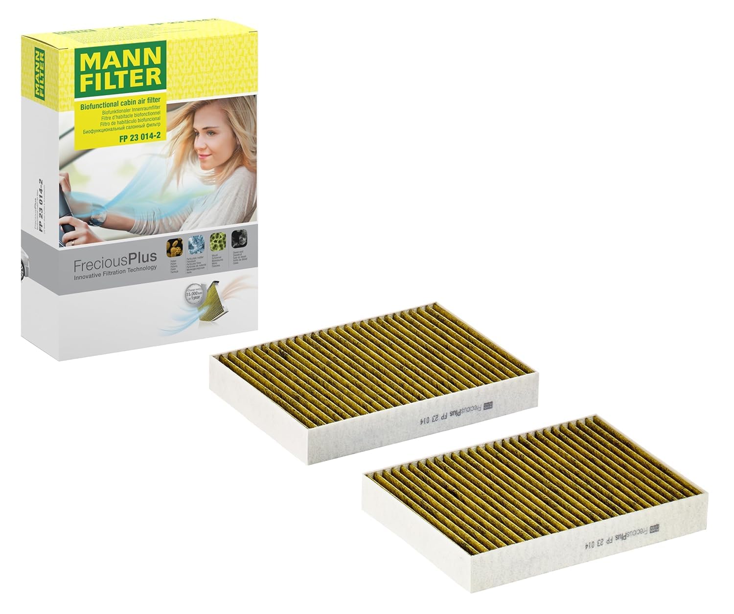 MANN-FILTER FP 23 014-2 Innenraumfilter/Kabinenluftfilter - PKW + TRANSPORTER MANN-FILTER FP 23 014-2 Innenraumfilter/Kabinenluftfilter - PKW + TRANSPORTER von MANN-FILTER