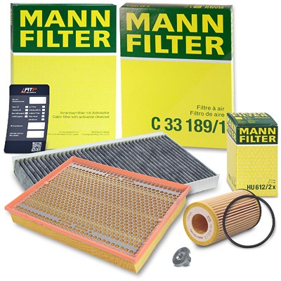 Mann-filter Inspektionspaket Filtersatz SET A für Opel von MANN-FILTER