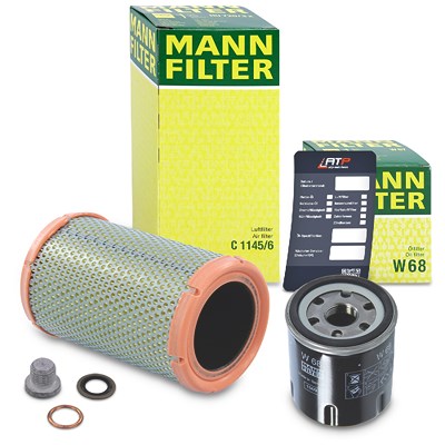 Mann-filter Inspektionspaket Filtersatz SET A für Renault von MANN-FILTER