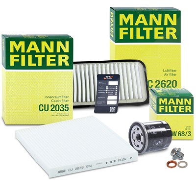Mann-filter Inspektionspaket Filtersatz SET A für Toyota von MANN-FILTER