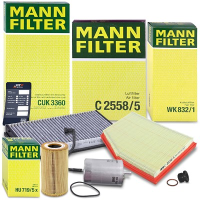 Mann-filter Inspektionspaket Filtersatz SET B für Porsche von MANN-FILTER