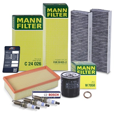Mann-filter Inspektionspaket SET C für Opel, Peugeot von MANN-FILTER