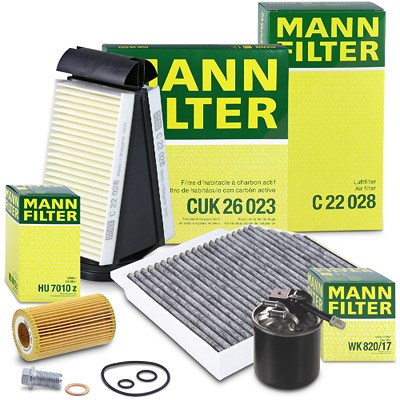 Mann-filter Inspektionspaket Set B für Mercedes-Benz von MANN-FILTER