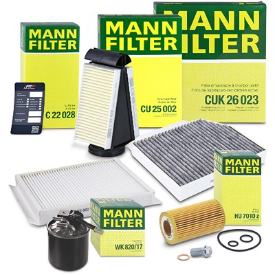 Mann-filter Inspektionspaket Set B für Mercedes-Benz von MANN-FILTER