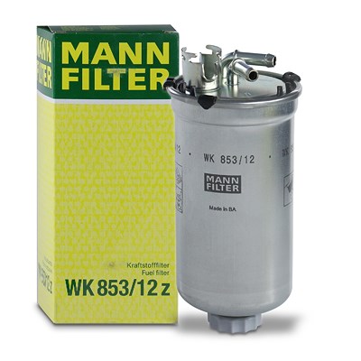 Mann-filter Kraftstofffilter [Hersteller-Nr. WK853/12] für Seat, Skoda, VW von MANN-FILTER