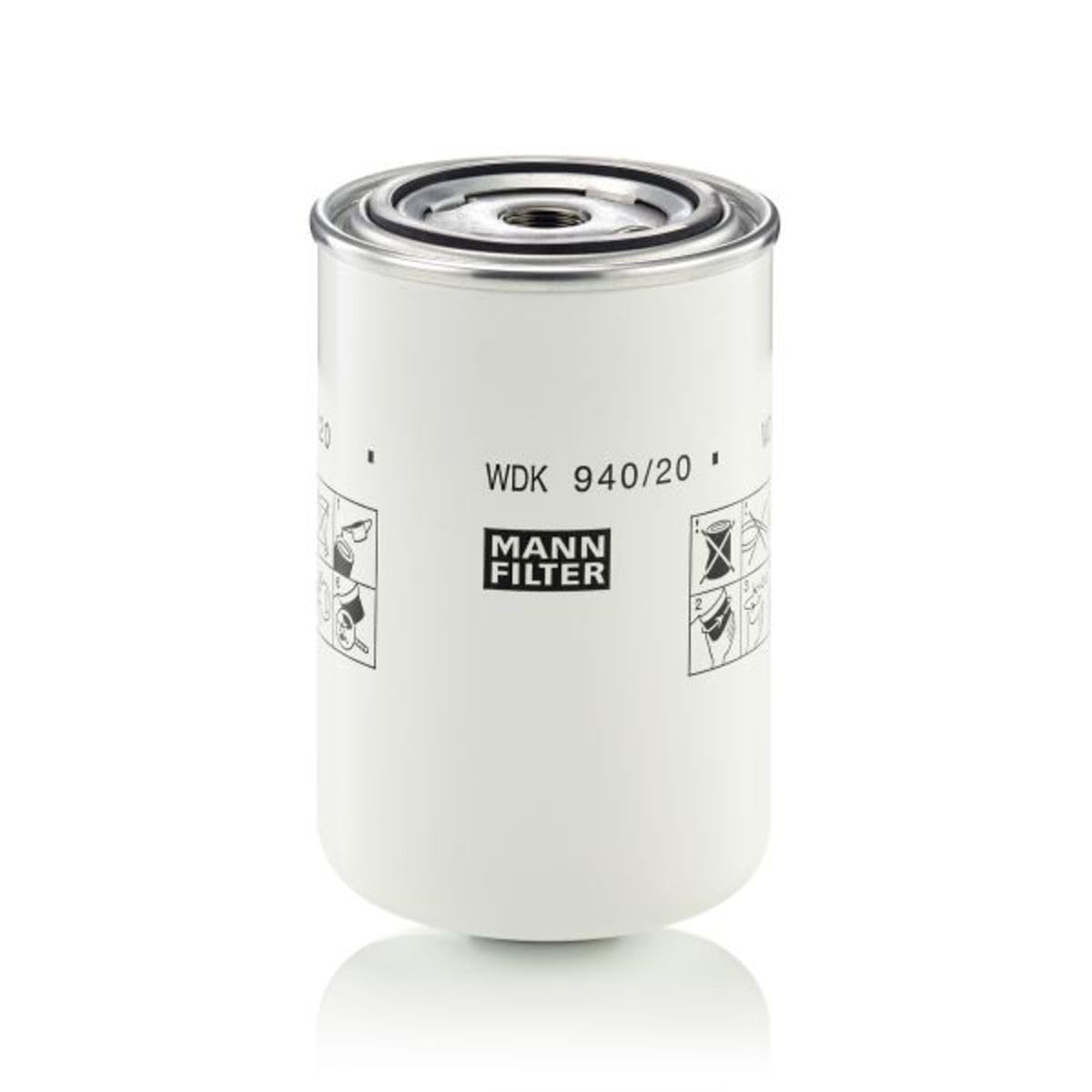 MANN-FILTER WDK 940/20 Filtro de aceite – Para vehículos de utilidad MANN-FILTER WDK 940/20 Filtro de aceite – Para vehículos de utilidad von MANN-FILTER