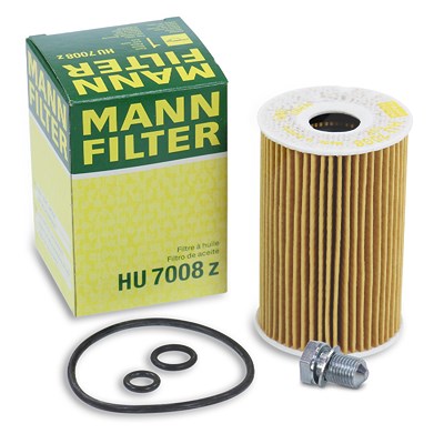 Mann-filter Ölfilter + Ölablassschraube für Audi, Seat, Skoda, VW von MANN-FILTER