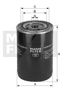 Mann-filter Ölfilter [Hersteller-Nr. W940/26] von MANN-FILTER