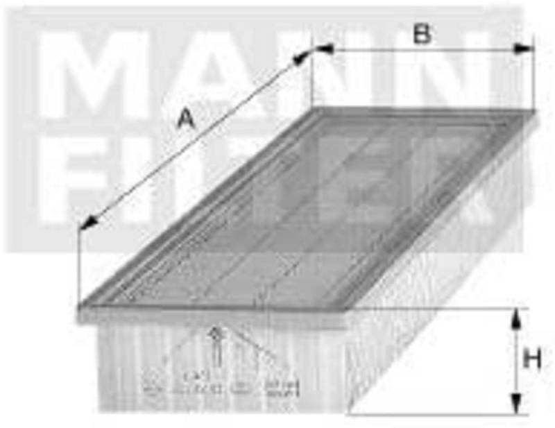 MANN-FILTER CU 2567 Innenraumfilter – Für Nutzfahrzeuge von MANN-FILTER