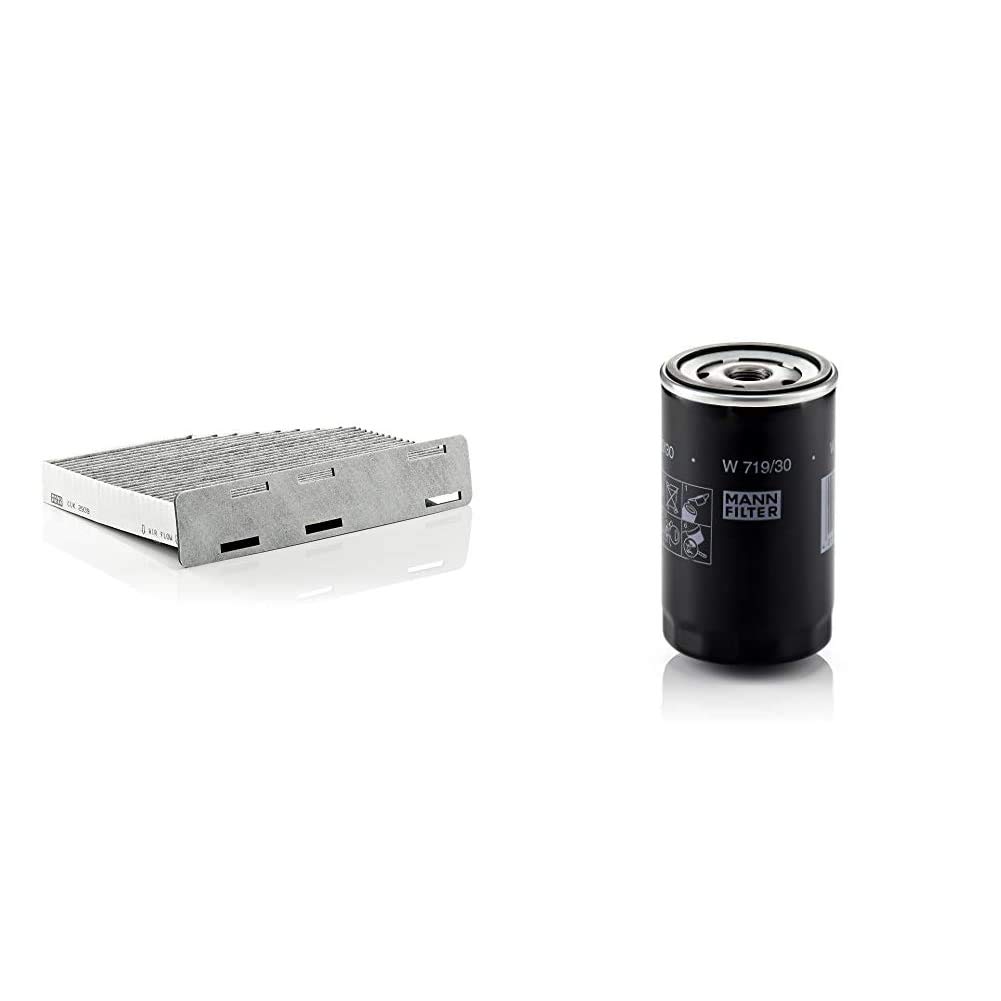 Original MANN-FILTER Innenraumfilter CUK 2939 – Pollenfilter mit Aktivkohle – Für PKW & Ölfilter W 719/30 – Für PKW und Nutzfahrzeuge Original MANN-FILTER Innenraumfilter CUK 2939 – Pollenfilter mit Aktivkohle – Für PKW & Ölfilter W 719/30 – Für PKW und Nutzfahrzeuge von MANN-FILTER