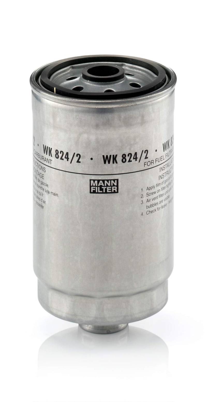 MANN-FILTER WK 824/2 Kraftstofffilter - für Pkw + Transporter von MANN-FILTER