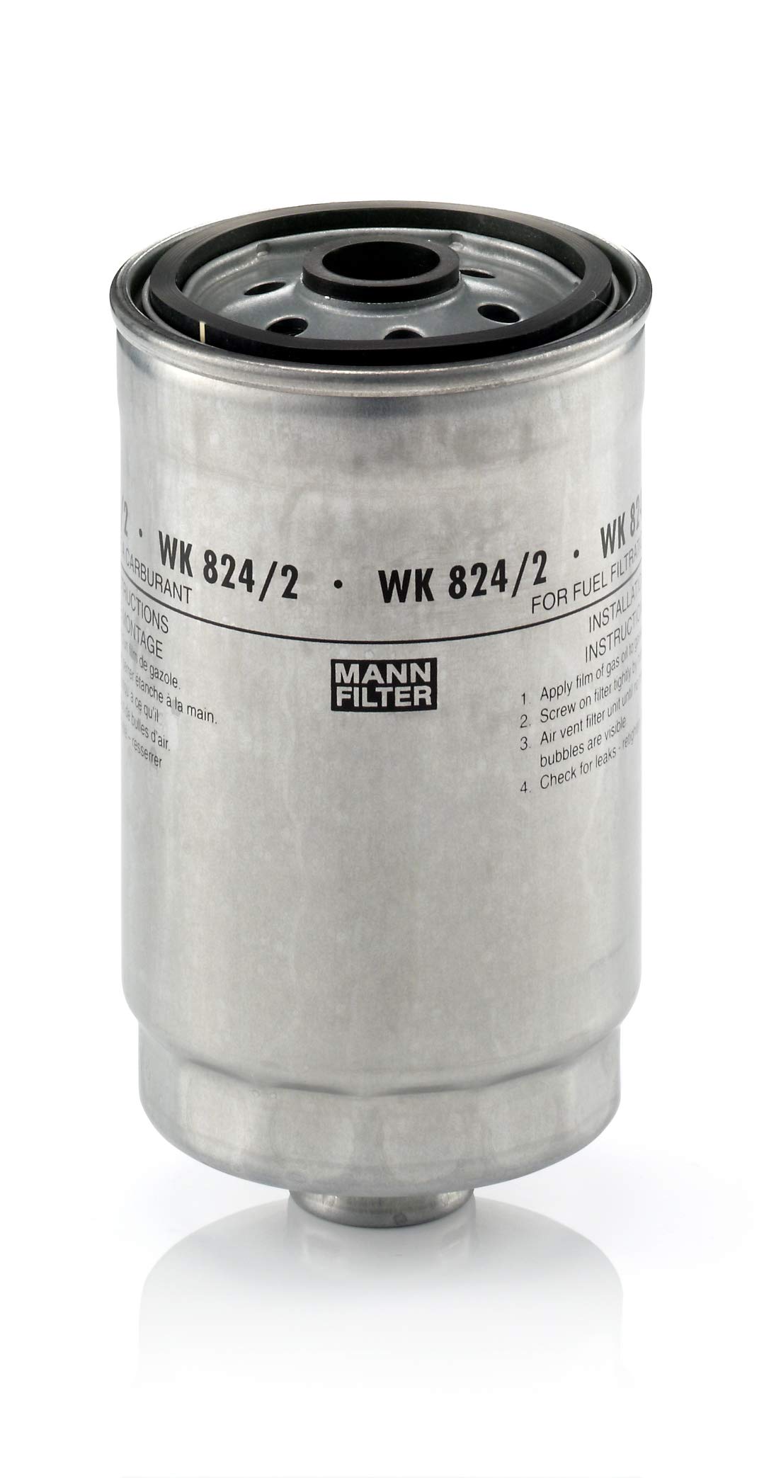 MANN-FILTER WK 824/2 Kraftstofffilter - für Pkw + Transporter MANN-FILTER WK 824/2 Kraftstofffilter - für Pkw + Transporter von MANN-FILTER