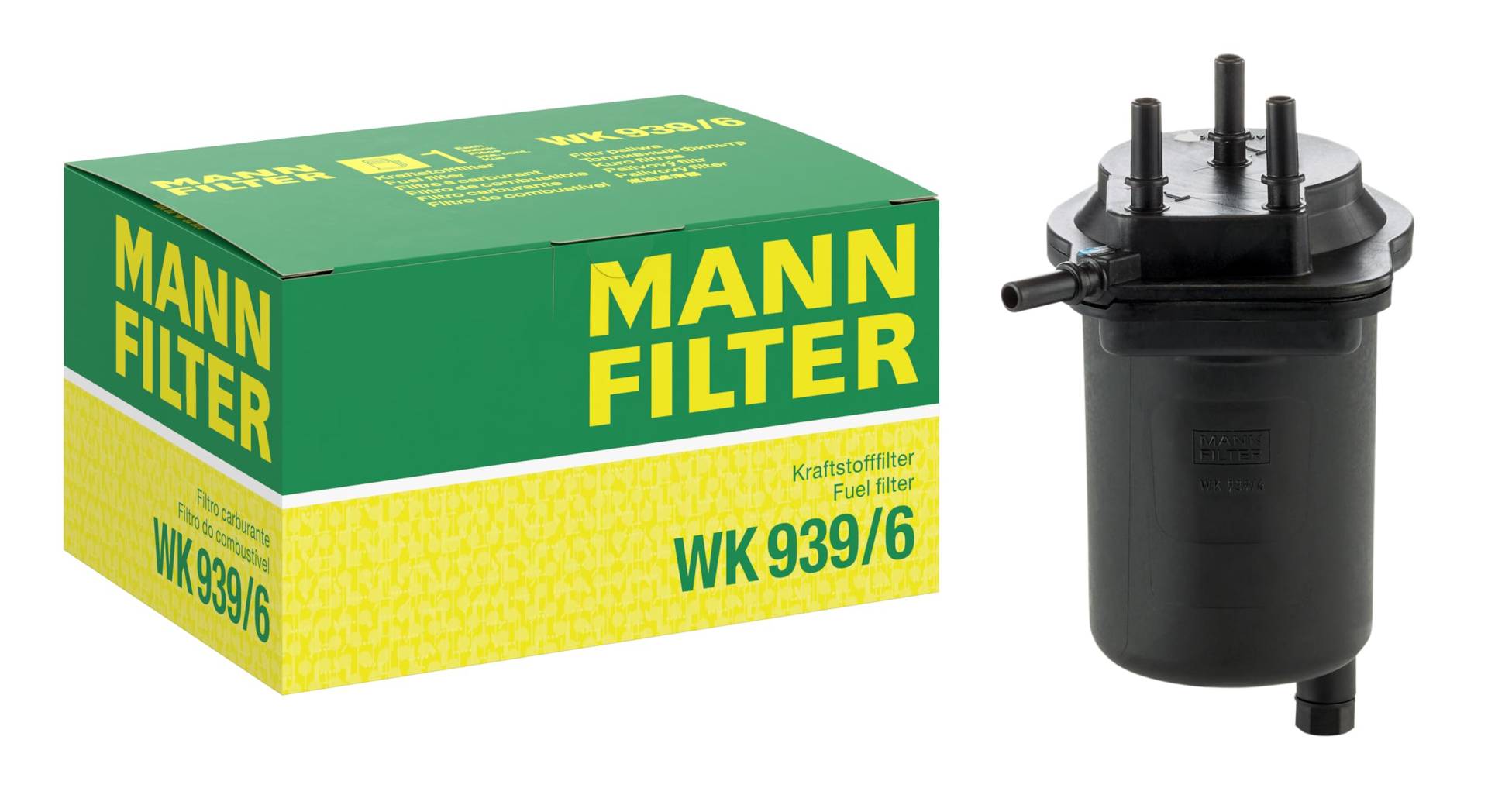 MANN-FILTER WK 939/6 Kraftstofffilter – Für PKW von MANN-FILTER