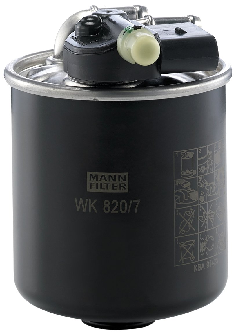 Original MANN Kraftstofffilter. KS Filter WK 820/7 von MANN-FILTER