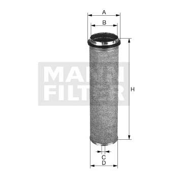 Sekundärluftfilter ersatz MANN 65001606 von MANN-FILTER
