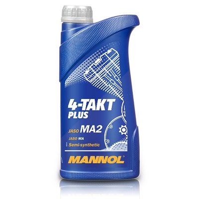 Mannol 1 L 4-Takt Plus Motoröl [Hersteller-Nr. MN7202-1] von MANNOL
