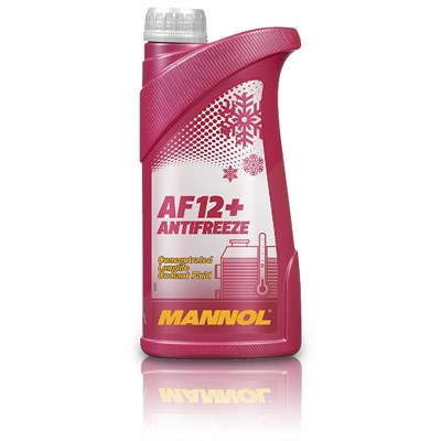 Mannol 1 L Antifreeze AF12+ Longlife Kühlerfrostschutzmittel [Hersteller-Nr. MN4112-1] von MANNOL