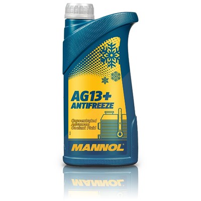 Mannol 1 L Antifreeze AG13+ Advanced Kühlerfrostschutzmittel [Hersteller-Nr. MN4114-1] von MANNOL