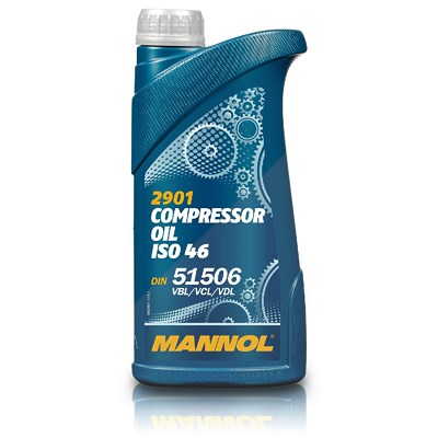 Mannol 1 L Compressor Oil ISO 46 [Hersteller-Nr. MN2901-1] von MANNOL