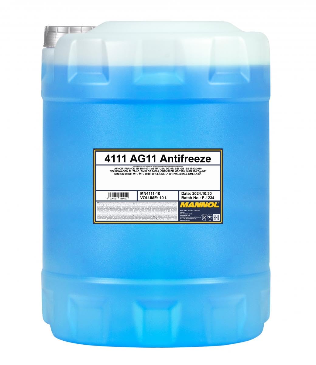 MANNOL Antifreeze AG11 Longterm 10 L MANNOL Antifreeze AG11 Longterm 10 L von MANNOL