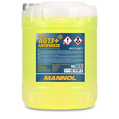 Mannol 10 L AG13+ Advanced Antifreeze -40°C Kühlerfrostschutzmittel [Hersteller-Nr. MN4014-10] von MANNOL