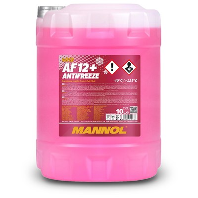 10 L Antifreeze AF12+ (-40) Longlife Kühlerfrostschutzmittel MN4012-10 von MANNOL