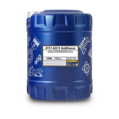 Mannol 10 L Antifreeze AG11 Longterm Kühlerfrostschutzmittel [Hersteller-Nr. MN4111-10] von MANNOL