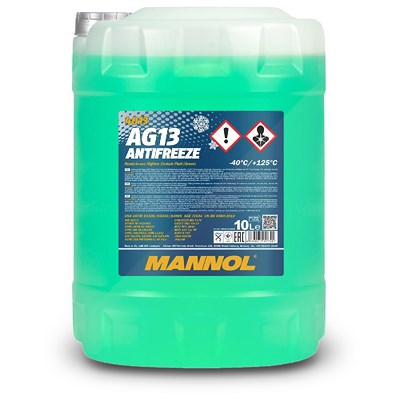 10 L  Antifreeze AG13 (-40) Hightec Kühlerfrostschutzmittel MN4013-10 von MANNOL