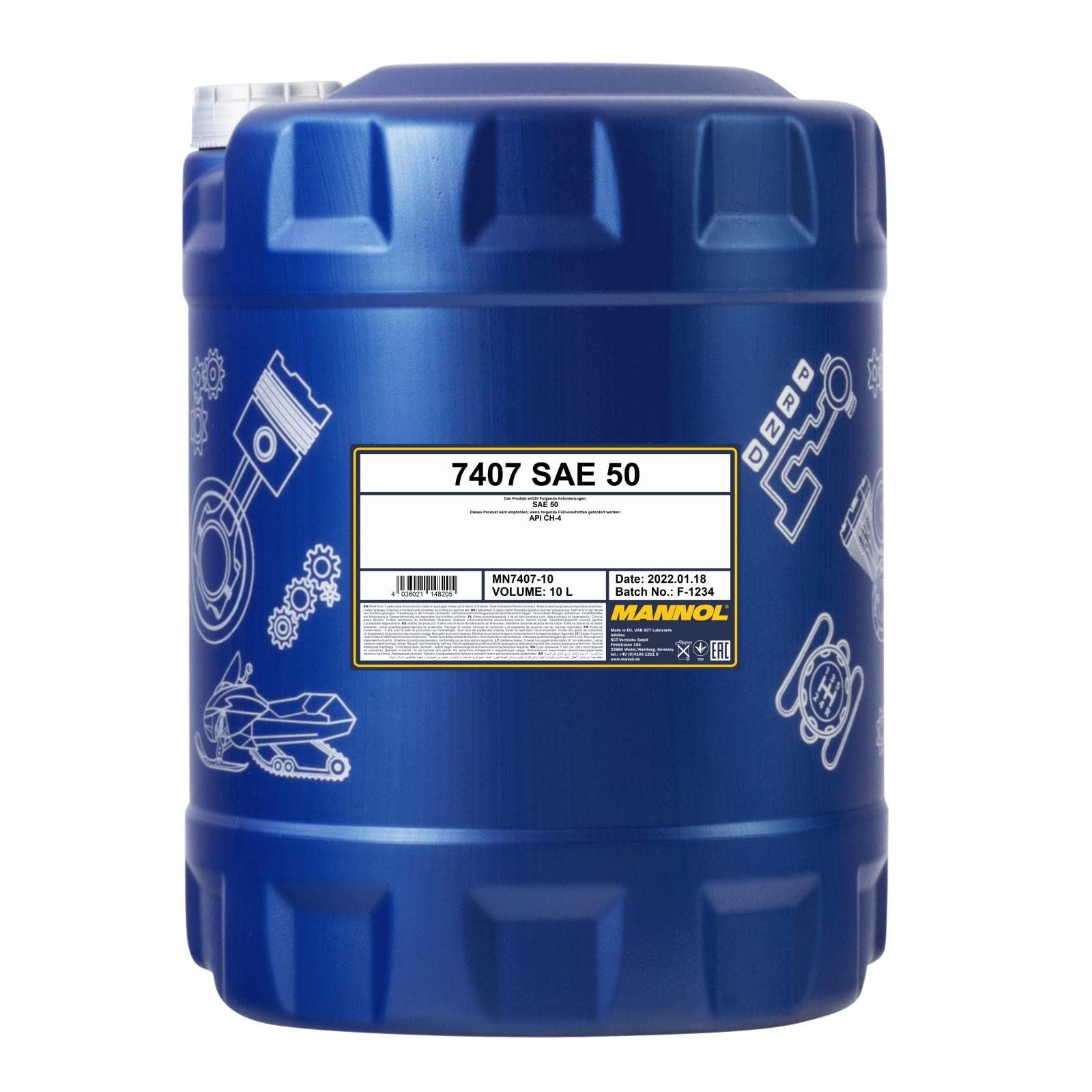 MANNOL SAE 50 10 L MANNOL SAE 50 10 L von MANNOL
